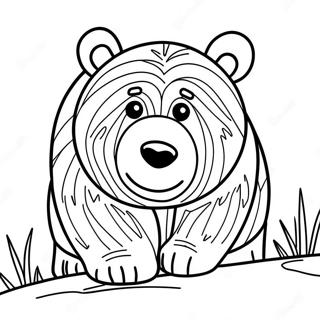 Pagina Para Colorear De Oso Marron Oso Marron 5452-4364