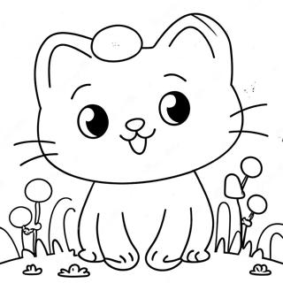 Pagina Para Colorear De Candy Cat Poppy Playtime 54531-45387