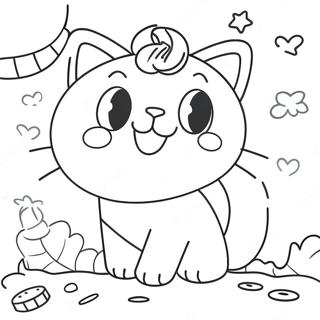 Pagina Para Colorear De Candy Cat Poppy Playtime 54531-45388