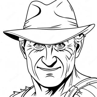 Freddy Krueger Páginas Para Colorear