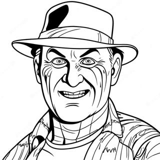 Pagina Para Colorear De Freddy Krueger 54651-45486