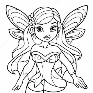 Pagina Para Colorear De Flora De Winx Club 54711-45542