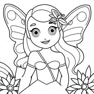 Pagina Para Colorear De Flora De Winx Club 54711-45543