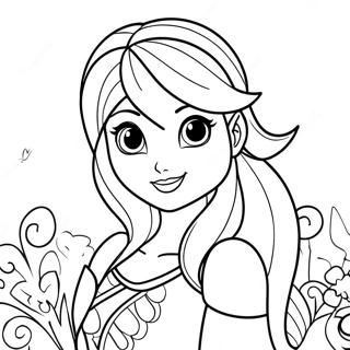 Pagina Para Colorear De Flora De Winx Club 54711-45544