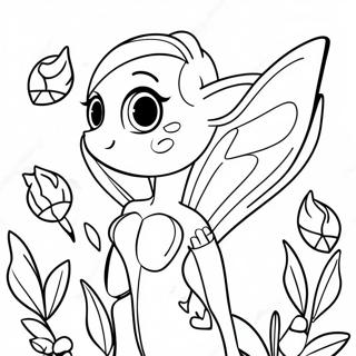 Pagina Para Colorear De Flora De Winx Club En La Naturaleza 54712-45539