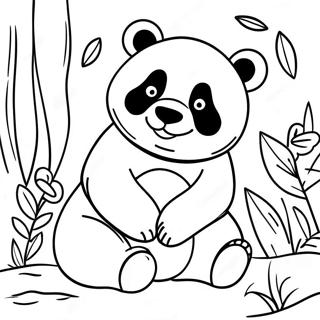 Pagina Para Colorear De Panda Jugueton De Wwf 54742-45561