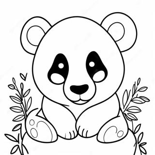 Pagina Para Colorear De Panda Jugueton De Wwf 54742-45562