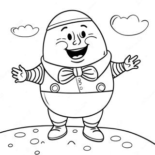 Pagina Para Colorear De Humpty Dumpty Colorido 54762-45581