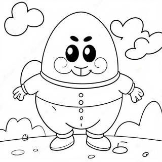 Pagina Para Colorear De Humpty Dumpty Colorido 54762-45583