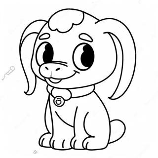 Pagina Para Colorear De Personajes Adorables De Webkinz 54792-45599