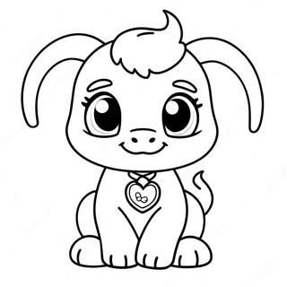 Pagina Para Colorear De Personajes Adorables De Webkinz 54792-45600