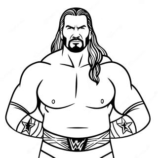 Pagina Para Colorear De La Wwe 5502-4403