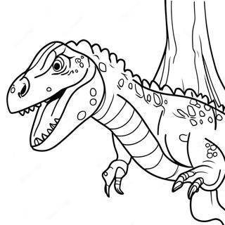 Pagina Para Colorear De Indoraptor De Jurassic World 55091-45844