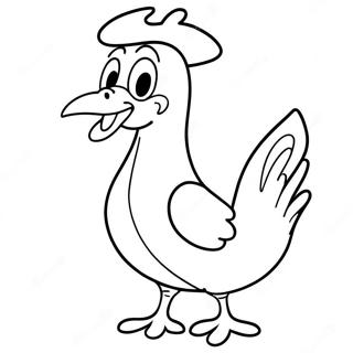 Foghorn Leghorn Páginas Para Colorear