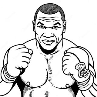 Pagina Para Colorear De Mike Tyson 55231-45952