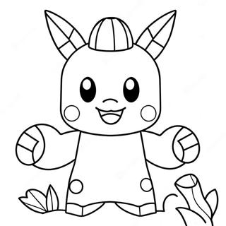 Lego Pokemon Páginas Para Colorear