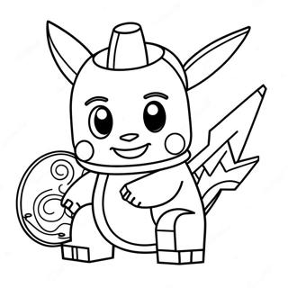 Pagina Para Colorear De Lego Pokemon 55421-46103