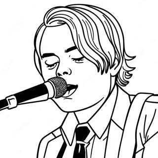 Pagina Para Colorear De Gerard Way En Concierto 55572-46224