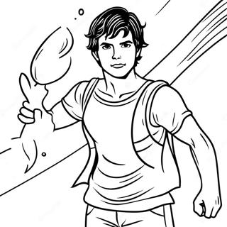 Percy Jackson Páginas Para Colorear