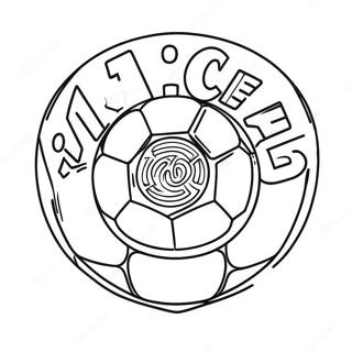 Pagina Para Colorear De Logo De Futbol 55661-46290