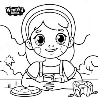 Pagina Para Colorear De La Aventura Juguetona De Wendys 55722-46344