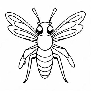 Beedrill Páginas Para Colorear