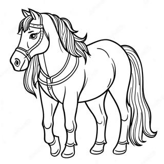 Pagina Para Colorear De Caballo De Tiro 55761-46372