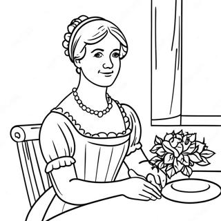 Pagina Para Colorear De Jane Austen 55931-46508