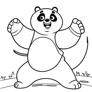 Pagina Para Colorear De Kung Fu Panda 5593-4466