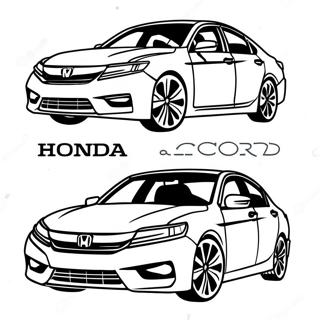 Pagina Para Colorear De Honda Accord 56051-46599