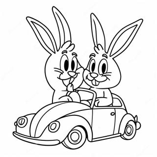 Amor De Bugs Bunny Y Lola Páginas Para Colorear