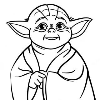 Yoda Páginas Para Colorear