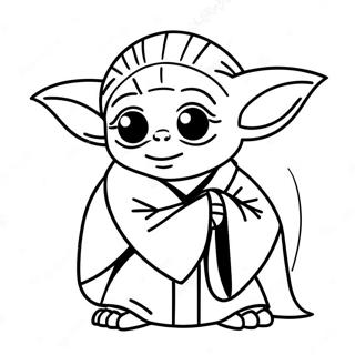 Pagina Para Colorear De Yoda 56141-46682