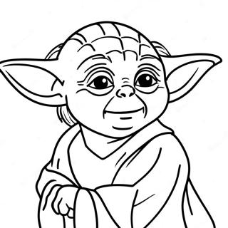 Pagina Para Colorear De Yoda 56141-46683