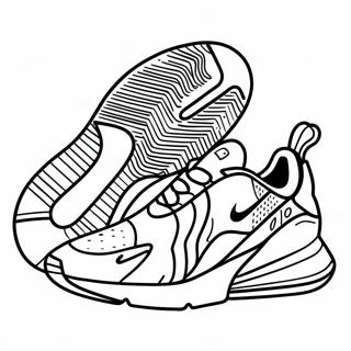 Nike Air Max 270 Páginas Para Colorear