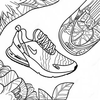 Pagina Para Colorear De Nike Air Max 270 56211-46739