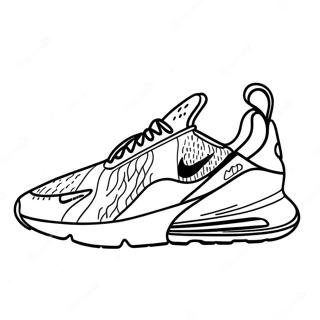 Nike Air Max 270 Páginas Para Colorear