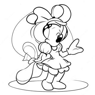 Pagina Para Colorear De La Princesa Minnie Mouse 56261-46766