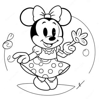 Pagina Para Colorear De La Princesa Minnie Mouse 56261-46767