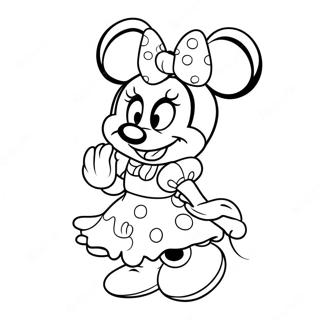 Pagina Para Colorear De La Princesa Minnie Mouse 56261-46768