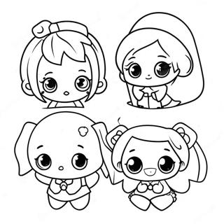 Pagina Para Colorear De Personajes Adorables De Gacha Life 562-450