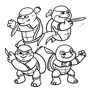 Pagina Para Colorear De Las Tortugas Ninja 56321-46822