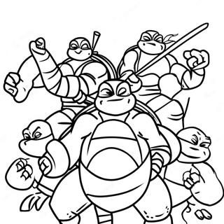 Pagina Para Colorear De Las Tortugas Ninja 56321-46824