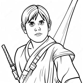 Pagina Para Colorear De Aventuras De Jovenes Jedi 56351-46836