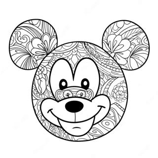 Pagina Para Colorear De Orejas De Mickey 56371-46855