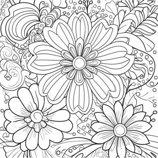 Pagina Para Colorear De Flores Para Adultos 56511-46976