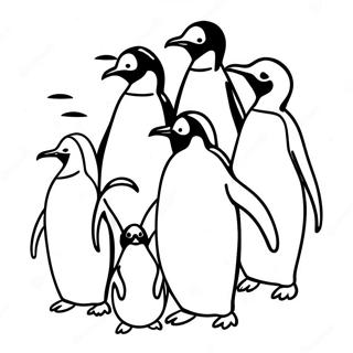 Pagina Para Colorear De La Familia Pinguino 56571-47020