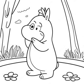 Pagina Para Colorear De Moomin 56621-47058