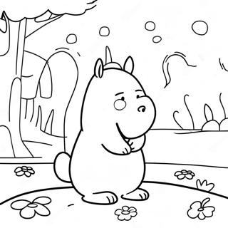 Pagina Para Colorear De Moomin 56621-47060