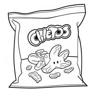 Pagina Para Colorear De Bolsa De Hot Cheetos 57052-47392